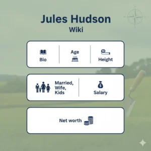 Jules Hudson Wiki, Bio, Age, Height, Married, Wife, Kids, Salary, Net worth