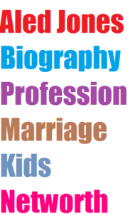 Aled Jones Biography Profession Marriage Kids Networth