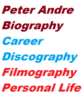 Peter Andre Biography Career Discography Filmography Personal Life