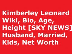 Kimberley Leonard Wiki, Bio, Age, Height [SKY NEWS] Husband, Married, Kids, Net Worth