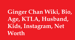 Ginger Chan Wikipedia, Biography, Age, Husband, Kids, Net Worth