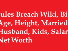 Jules Breach Wiki, Bio, Age, Height, Married, Husband, Kids, Salary, Net Worth