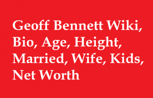 Geoff Bennett Wiki, Bio, Age, Height, Married, Husband, Kids, Net Worth