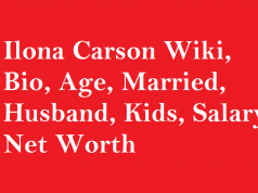 Ilona Carson Wiki, Bio, Age, Married, Husband, Kids, Net Worth