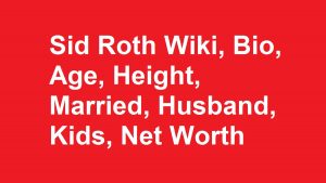 Sid Roth Wiki, Bio, Age, Height, Married, Husband, Kids, Net Worth