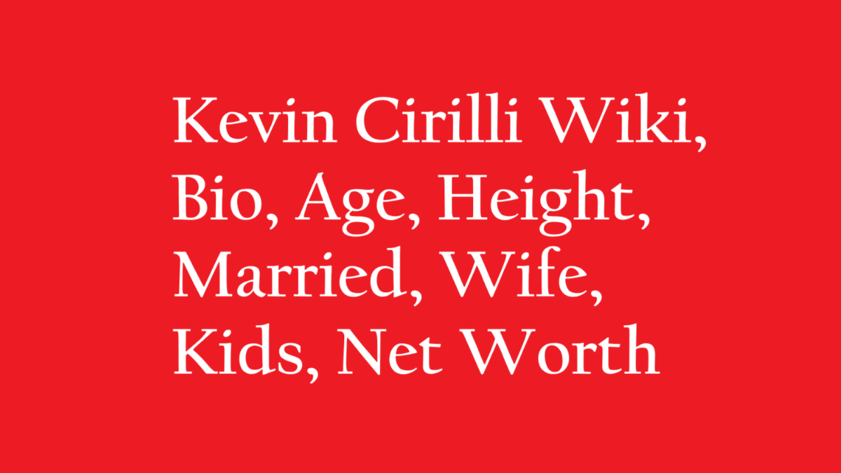 Kevin Cirilli Wiki, Bio, Age, Height, Married, Wife, Kids, Net Worth