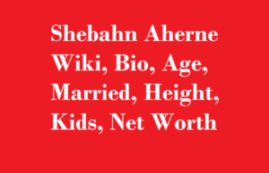 Shebahn Aherne Wiki, Bio, Age, Married, Height, Kids, Net Worth
