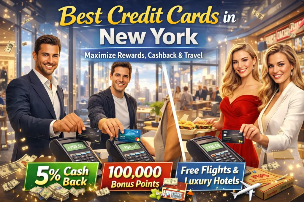 Best Credit Cards in New York for 2026 — Earn More on Dining, Travel & Everyday Spending