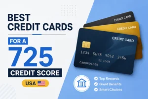 Best Credit Cards for a 725 Credit Score in the USA