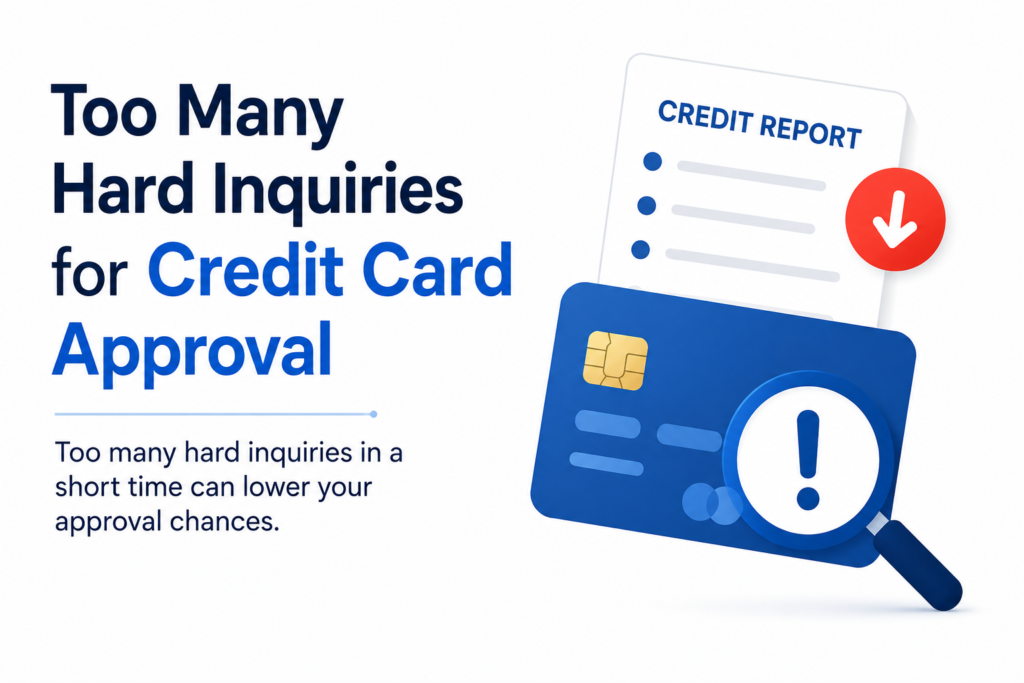 Too Many Hard Inquiries How They Hurt Your Credit Card Approval Chances