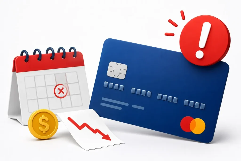 What Happens If You Miss One Credit Card Payment (The 30-Day Rule)